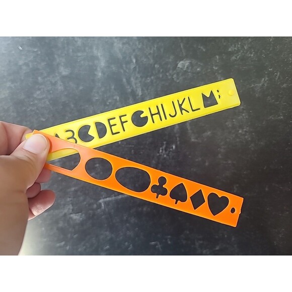 Vintage Kids Plastic Stencils - Picture 6 of 10